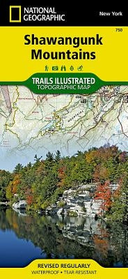 Shawangunk Mountains Map by National Geographic Maps