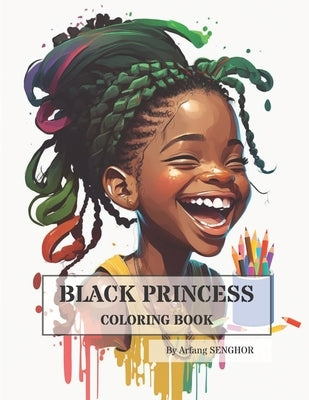 Black Princess Coloring Book by Sarr, Mady