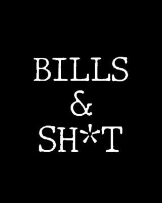 Bills Shit: Adult Budget Planner, Weekly Expense Tracker, Monthly Budget by Paperland