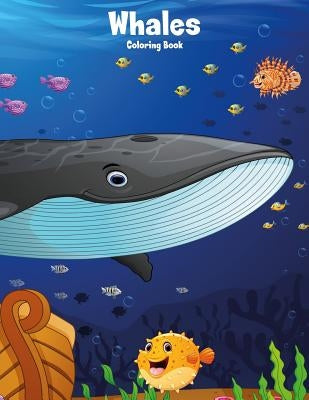 Whales Coloring Book 1 by Snels, Nick