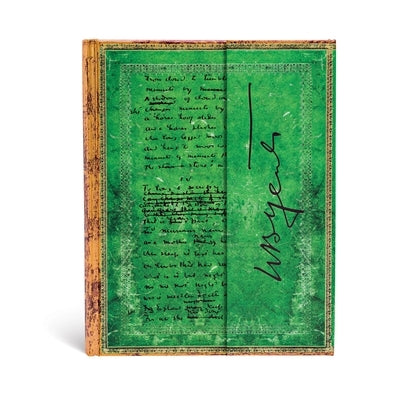 Paperblanks Yeats, Easter 1916 Embellished Manuscripts Collection Hardcover Ultra Lined Wrap Closure 144 Pg 120 GSM by Paperblanks