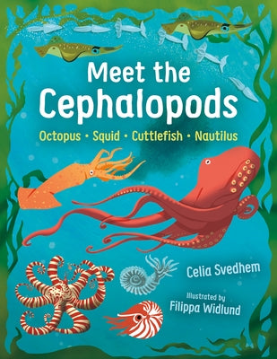 Meet the Cephalopods: Octopus, Squid, Cuttlefish, Nautilus by Svedhem, Celia