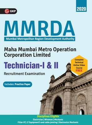 Mmrda Mmmocl 2019: Technician I & II by Gkp