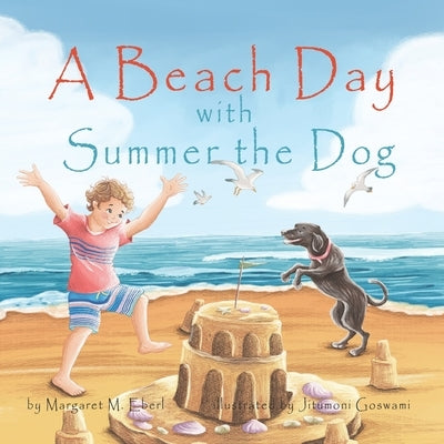 A Beach Day with Summer the Dog by Goswami, Jitumoni