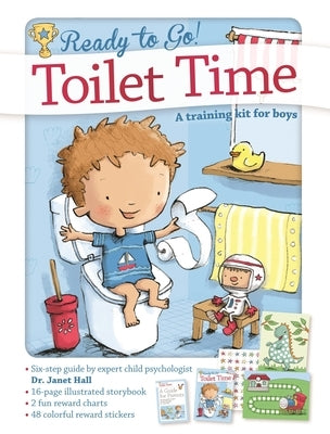 Toilet Time: A Training Kit for Boys by Hall, Janet