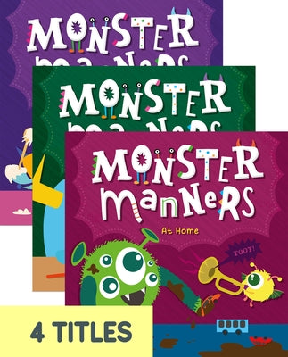 Monster Manners (Set of 4) by Mather, Charis