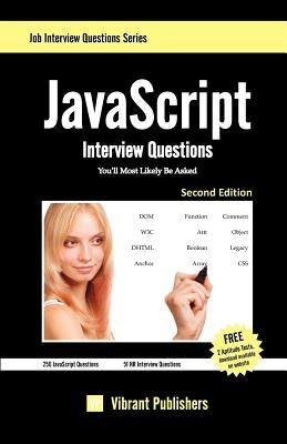 JavaScript Interview Questions You'll Most Likely Be Asked by Vibrant Publishers
