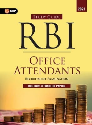 RBI 2021 Office Attendants Guide by G K Publications (P) Ltd