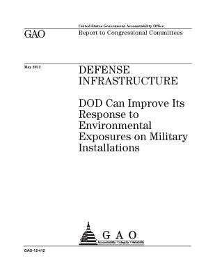 Defense infrastructure: DOD can improve its response to environmental exposures on military installations: report to congressional committees. by Office, U. S. Government Accountability