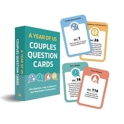A Year of Us: Couples Question Cards: One Question a Day to Spark Fun and Meaningful Conversations by Rockridge Press
