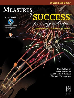 Measures of Success for String Orchestra-Bass Book 1 by Barnes, Gail V.