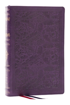 RSV Personal Size Bible with Cross References, Purple Leathersoft, (Sovereign Collection) by Thomas Nelson