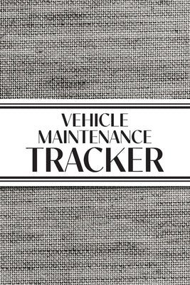 Vehicle Maintenance Tracker (Textured Paper Charcoal): 6"x9" 4 Car Maintenance Tracker with 30 Entries a Page and Over 100 Pages! Auto Vehicle Service by Revive Stationery
