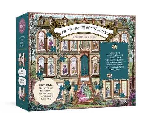 The World of the Bronte Sisters: A Conversation Puzzle: 500-Piece Puzzle: A Jigsaw Puzzle for Adults by Oakley, Jacqui