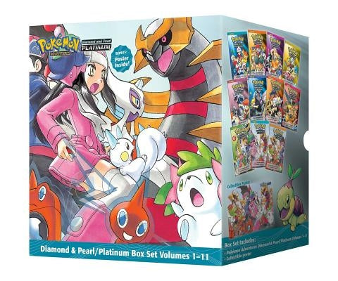 Pokémon Adventures Diamond & Pearl / Platinum Box Set: Includes Volumes 1-11 [With Poster] by Yamamoto, Satoshi
