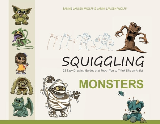 Squiggling - Monsters by Wolff, Sanne Lausen