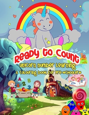 Ready To Count: Unicorn Maths Activity Book for Toddlers and Preschoolers: Maths activity book for toddlers and preschoolers by Publication, Newbee