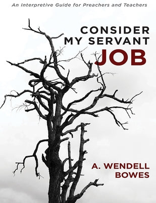 Consider My Servant Job: An Interpretive Guide for Preachers and Teachers by Bowes, A. Wendell