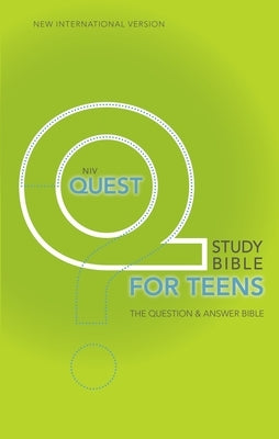 Quest Study Bible for Teens-NIV by Zondervan