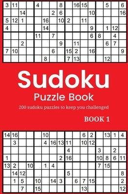 Sudoku Puzzle Book: 200 sudoku puzzles to keep you challenged by Puzzletreebooks