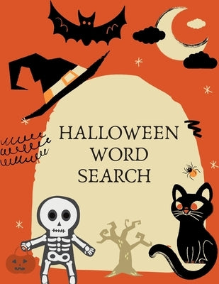 Halloween Word Search: Large Print Word Search Puzzle Book For Kids And Adults. Fall And Winter Word Search. Great for Giving Halloween Gifts by Mrces, Chloe