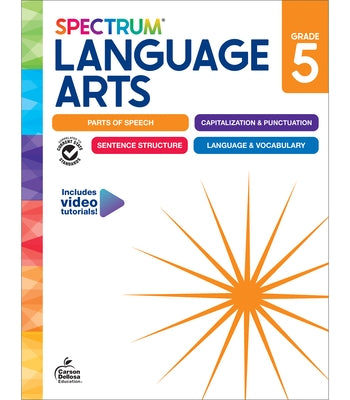 Spectrum Language Arts Workbook, Grade 5 by Spectrum