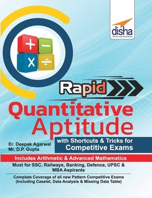 Rapid Quantitative Aptitude - Book of Shortcuts & Tricks for Competitive Exams by Disha Experts