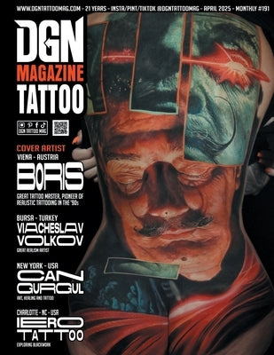 DGN Tattoo Magazine 21 Years #191 Boris by Harbaruk, Sebastian