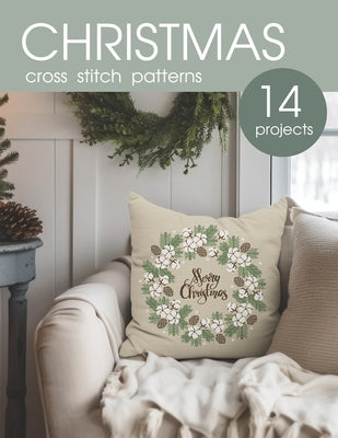 Christmas cross stitch patterns book: 14 modern counted cross stitch projects by Vogl, Tetiana