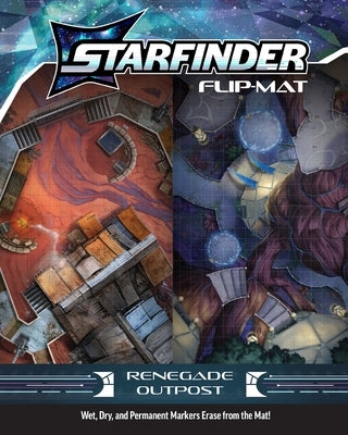 Starfinder Flip-Mat: Renegade Outpost by Mammoliti, Damien