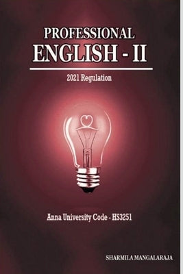 Professional English - II by Mangalaraja, Sharmila