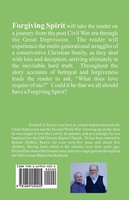 Forgiving Spirit by Reavis, Richard D.