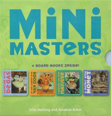 Mini Masters Boxed Set (Baby Board Book Collection, Learning to Read Books for Kids, Board Book Set for Kids) by Merberg, Julie