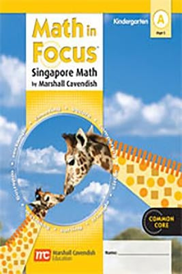 Student Edition, Book a Part 1 Grade K 2012 by Gs, Gs