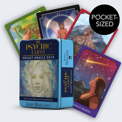 The Psychic Tarot Pocket Oracle Deck: A 65-Card Deck and Guidebook by Holland, John