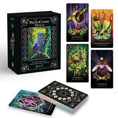 The Microcosmic Oracle: A 60-Card Astrological Oracle (Oracle Kit Box Set with 60 Cards and Guidebook) by Y, Julia