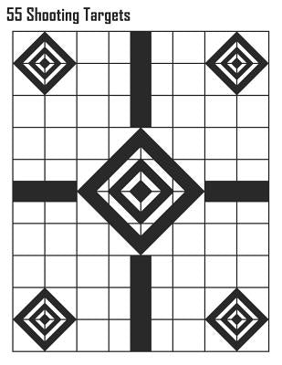 55 Shooting Targets: Classic Shooting Targets by Special Targets