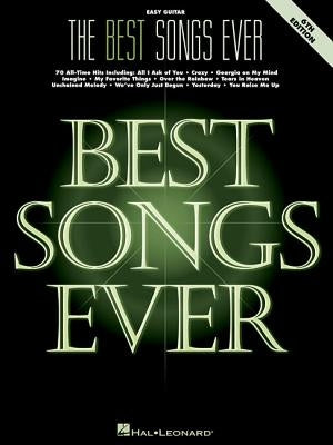 The Best Songs Ever: Easy Guitar by Hal Leonard Corp