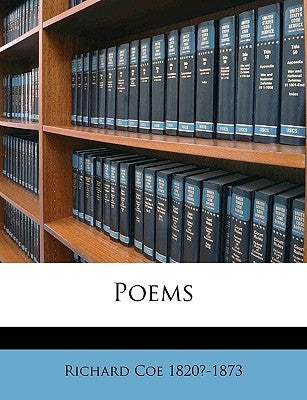 Poems by Coe, Richard