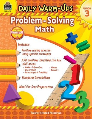 Daily Warm-Ups: Problem Solving Math Grade 3 by Rosenberg, Mary