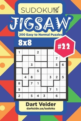 Sudoku Jigsaw - 200 Easy to Normal Puzzles 8x8 (Volume 22) by Veider, Dart