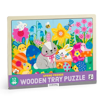 Spring Friends 12 Piece Wooden Puzzle by Mudpuppy