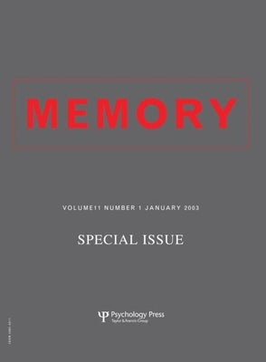 Hindsight Bias: A Special Issue of Memory by Hoffrage, Ulrich