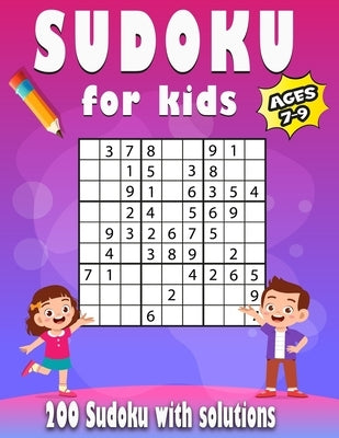 Sudoku For Kids Ages 7-9 by Press, Firstworkbook