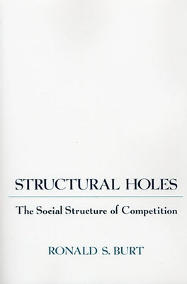 Structural Holes: The Social Structure of Competition by Burt, Ronald S.