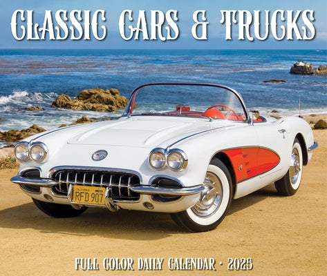 Classic Cars & Trucks 2025 6.2 X 5.4 Box Calendar by Willow Creek Press