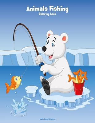 Animals Fishing Coloring Book 1 by Snels, Nick
