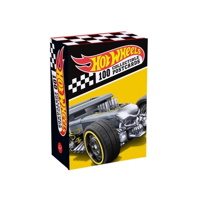 Hot Wheels Postcard Box: 100 Collectible Postcards by Mattel