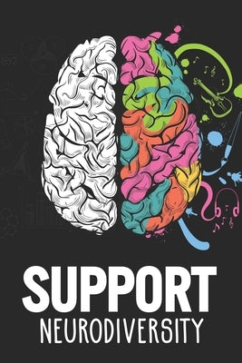 Neurodiversity Colorful Brain by Journal, Neurodiversity
