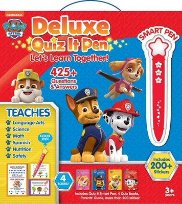 Nickelodeon Paw Patrol: Deluxe Quiz It Pen Let's Learn Together Sound Book Set: Let's Learn Together! [With Battery] by Pi Kids